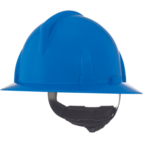 Casques de s&eacute;curit&eacute; &agrave; bordure compl&egrave;te TopGard, R&eacute;pond aux normes CSA type 1, Suspension Rochet, Non ventil&eacute; NTL Industrial