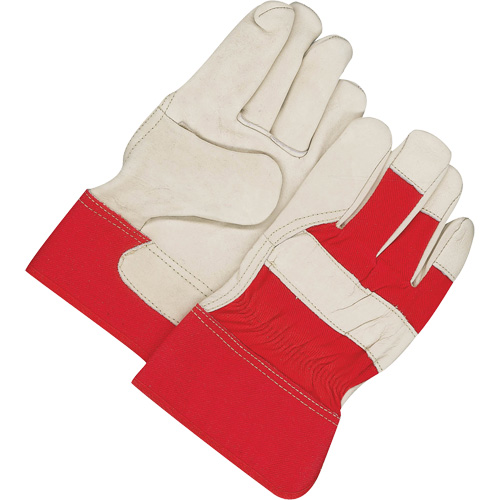 Gants d'ajusteur classiques, T-Grand, Paume en Cuir fleur de vache, Doublure en Molleton NTL Industrial