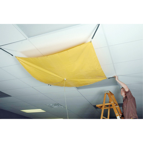 Ultra-Drip Diverter&reg; Roof Drip Diverter, 15' L x 15' W, Vinyl NTL Industrial