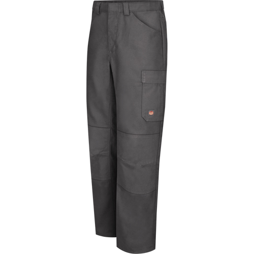Performance Shop Pants, Canvas/Cotton/Polyester, Charcoal, Size 30, 37 Inseam NTL Industrial