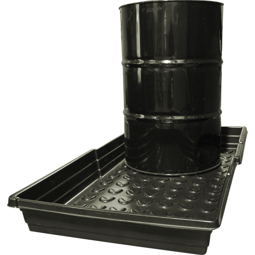 Drum Decks, 30.5" L x 57" W x 6" H, 33 US gal. Spill Capacity NTL Industrial