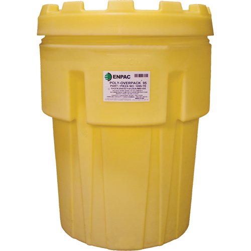 Poly-Overpack&reg; Salvage Drum, 95 US gal., Stationary NTL Industrial