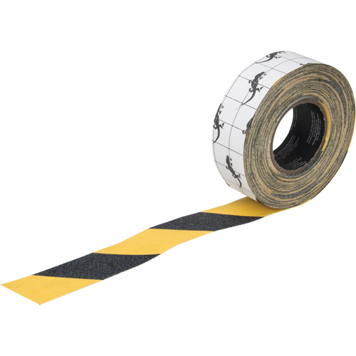 Premium Anti-Skid Tape, 2" x 60', Black & Yellow NTL Industrial