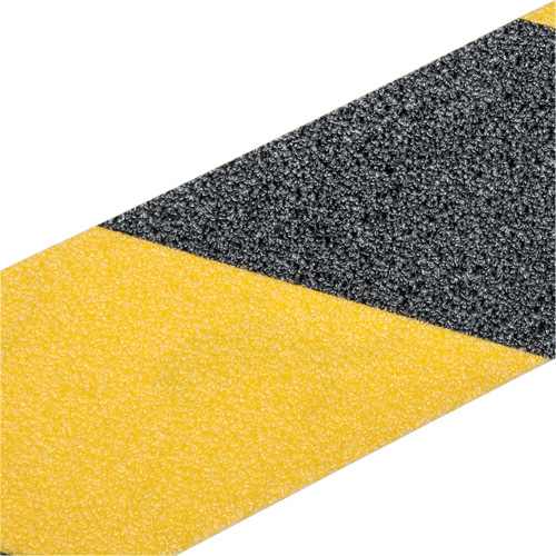 Premium Anti-Skid Tape, 2" x 60', Black & Yellow NTL Industrial