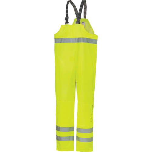 Narvik Rainwear - Bib pants, Polyester, Small, High Visibility Lime-Yellow NTL Industrial