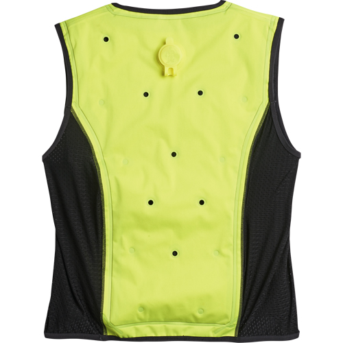 Vestes refroidissantes &agrave; &eacute;vaporation s&egrave;che Chill-Its 6685, Moyen, Jaune lime haute visibilit&eacute; NTL Industrial
