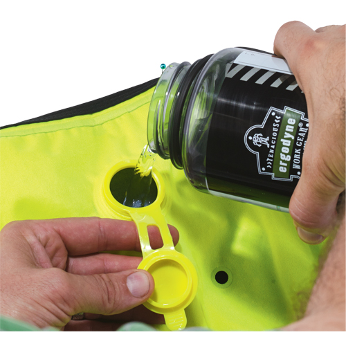Vestes refroidissantes &agrave; &eacute;vaporation s&egrave;che Chill-Its 6685, Moyen, Jaune lime haute visibilit&eacute; NTL Industrial
