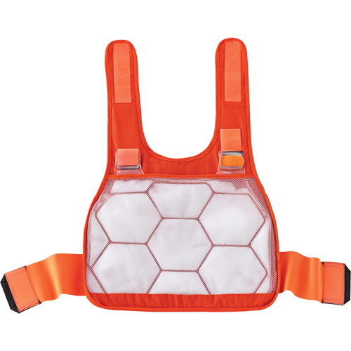 6215HV Phase Change Cooling Vests, Small/Medium, Orange NTL Industrial