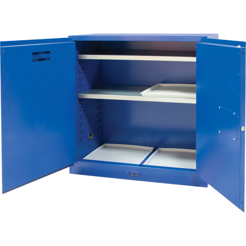 Armoire pour liquides corrosifs, 30 gal., 43" x 44" x 18" NTL Industrial