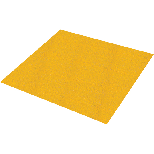 Plaque antid&eacute;rapante Safestep, 47" la x 47" lo, Jaune NTL Industrial