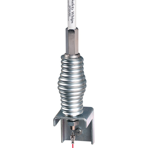 Support porte-drapeau Safety Whip, Fixation Ressort NTL Industrial