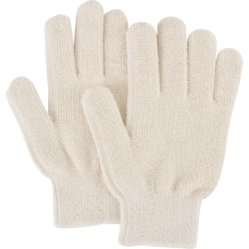 Heat-Resistant Gloves, Terry Cloth, Large, Protects Up To 212° F (100° C) NTL Industrial