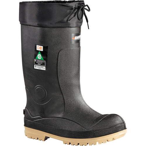 Titan Safety Boots, Oarprene Rubber, Steel Toe, Puncture Resistant Sole, Size 7 NTL Industrial