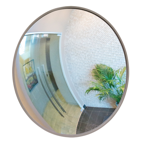 Convex Mirror with Bracket, Indoor/Outdoor, 26" Diameter NTL Industrial