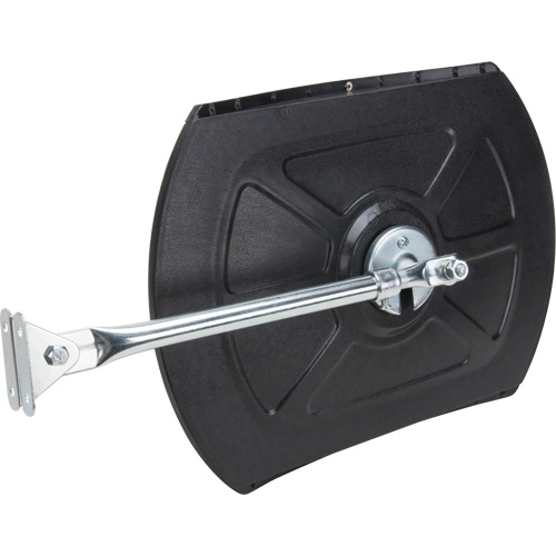 Miroir convexe rectangulaire/rond avec bras t&eacute;lescopique, 12" h x 18" la, Int&eacute;rieur/Ext&eacute;rieur NTL Industrial