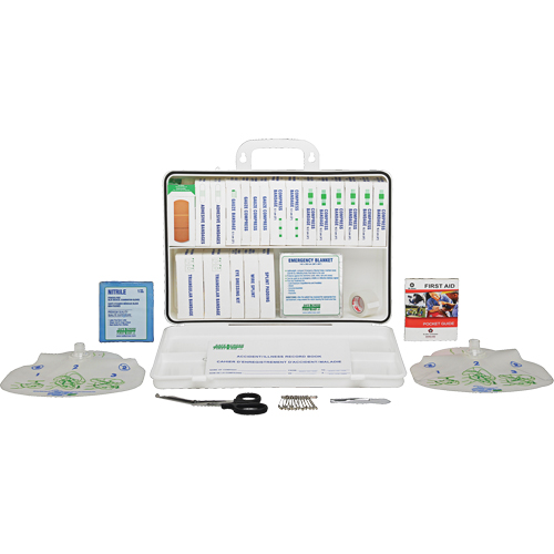 Specialty First Aid Kit, Class 1 Medical Device, Plastic Box NTL Industrial
