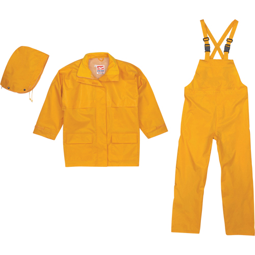 V&ecirc;tement imperm&eacute;able Open Road 150D 3 pi&egrave;ces ind&eacute;chirable, Polyester, 3T-Grand, Jaune NTL Industrial