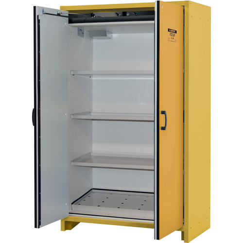 30-Minute EN Safety Storage Cabinet, 45 gal., 2 Door, 45.83" W x 76.65" H x 24.21" D NTL Industrial