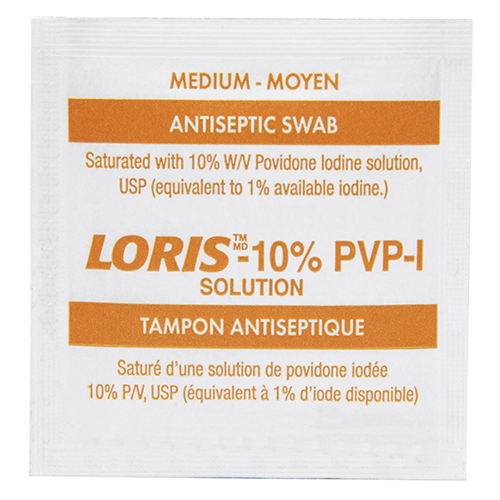 Povidone Iodine Prep Treatment, Towelette, Antiseptic NTL Industrial