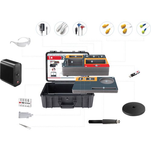Syst&egrave;me de validation double pour les oreilles E-A-Rfit de 3M NTL Industrial