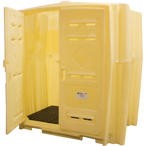 Job Hut, 90" L x 61.5" W x 94" H, 8000 lbs. Load Capacity NTL Industrial