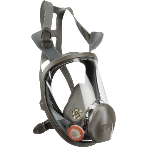 Respirateur r&eacute;utilisable &agrave; masque complet s&eacute;rie 6000, &eacute;lastom&egrave;re/Silicone/Thermoplastique, Grand NTL Industrial