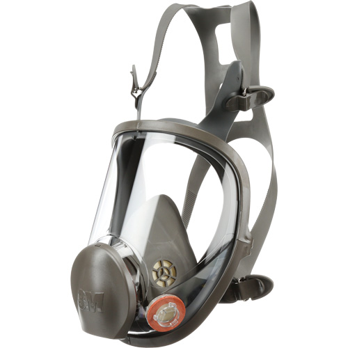 Respirateur r&eacute;utilisable &agrave; masque complet s&eacute;rie 6000, &eacute;lastom&egrave;re/Silicone/Thermoplastique, Grand NTL Industrial