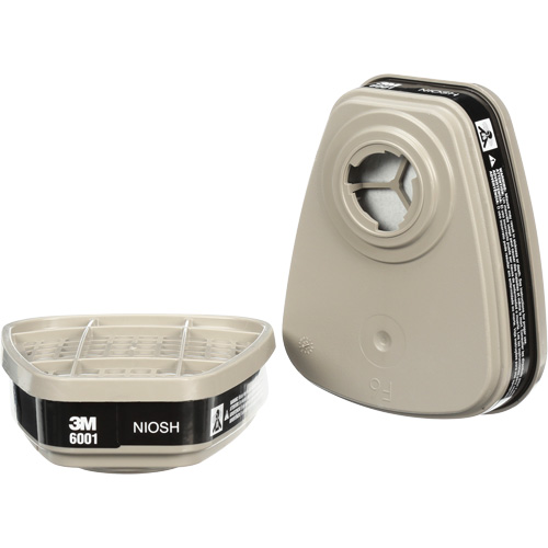 6000 Series Respirator Cartridges, Gas/Vapour Cartridge, Organic Vapour NTL Industrial