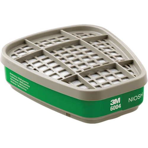 6000 Series Respirator Cartridges, Gas/Vapour Cartridge, Ammonia/Methylamine NTL Industrial