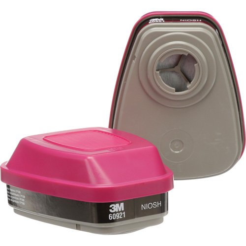 6000 Series Respirator Cartridges, Gas/Vapour Cartridge, Organic Vapour/P100 NTL Industrial