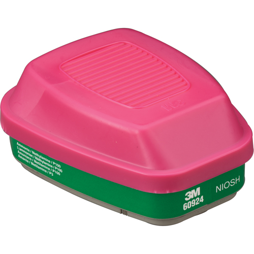 6000 Series Respirator Cartridges, Gas/Vapour Cartridge, Ammonia/Methylamine NTL Industrial