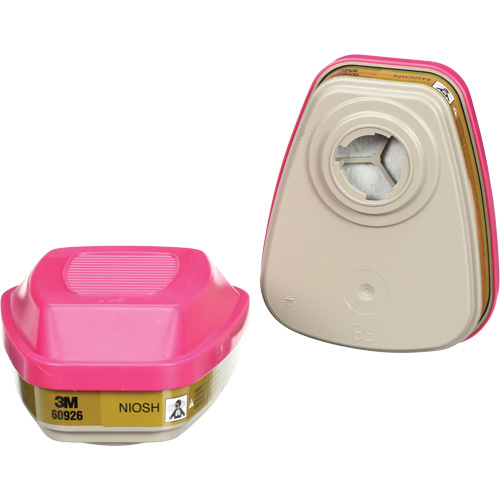 Cartouches pour respirateur s&eacute;rie 6000, Cartouche gaz/vapeur, Gaz multiples/Vapeurs/P100 NTL Industrial