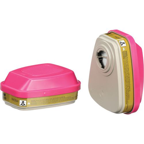 Cartouches pour respirateur s&eacute;rie 6000, Cartouche gaz/vapeur, Gaz multiples/Vapeurs/P100 NTL Industrial