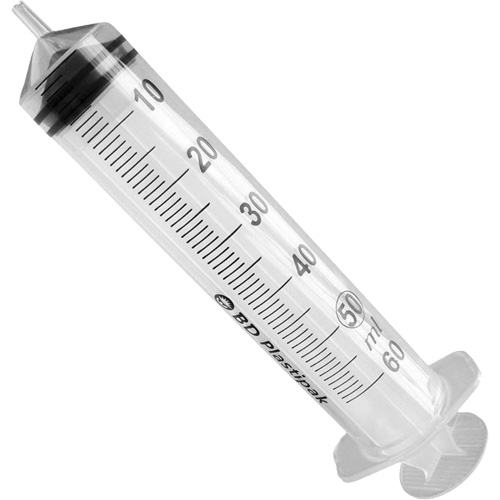 Syringe without Needle, 50 CC NTL Industrial