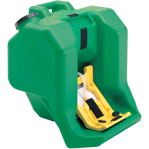 Portable Eyewash Station, Gravity-Fed, 16 gal. Capacity, Meets ANSI Z358.1 NTL Industrial
