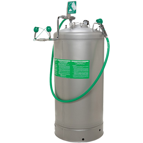 Portable Eyewash Stations, Pressurized, 37 gal. Capacity, Meets ANSI Z358.1 NTL Industrial