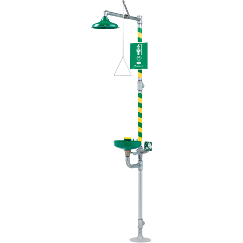 Combinaisons de douche oculaire/faciale & douche d'urgence, Socle NTL Industrial