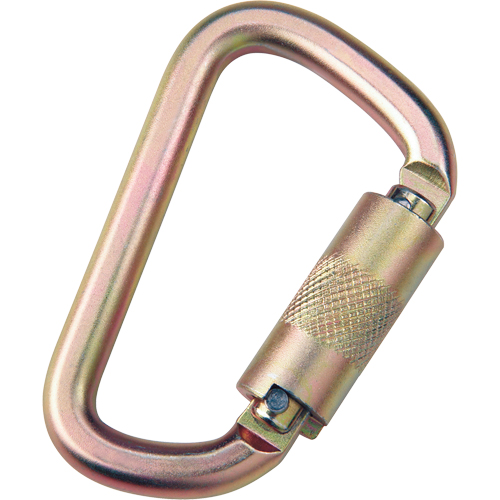 Anchorage Connecting Carabiner, Steel, 420 lbs. Capacity NTL Industrial