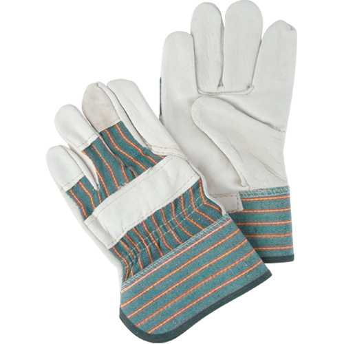 Gants pour ajusteur r&eacute;sistant &agrave; l'abrasion, Dames, Paume en Cuir fleur de vache NTL Industrial