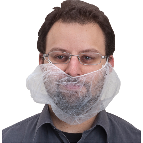 Filets &agrave; barbe, Polypropyl&egrave;ne, Blanc NTL Industrial