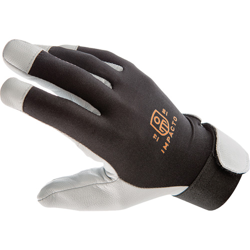 Anti-Vibration Air Glove&reg;, Size Medium, Pearl Leather Palm NTL Industrial