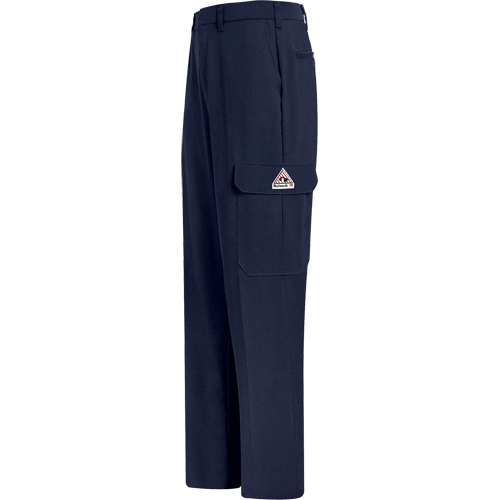 Flame-Resistant Cool Touch&reg; 2 Cargo Pants, 32, x 37, Navy Blue, 10.1 cal/cm² NTL Industrial