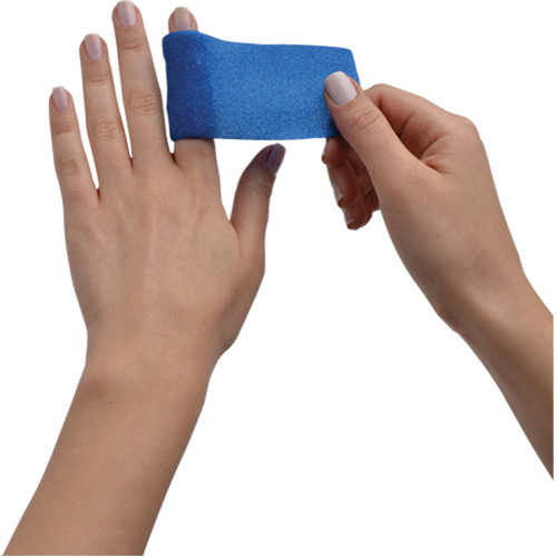 Soft Foam Bandages, Cut to Size L x 2-1/2" W, Class 1, Self-Adherent NTL Industrial