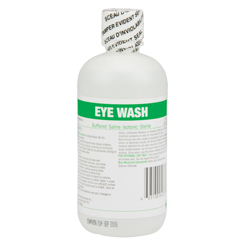 Douche oculaire, Bouteille Plein, 250 ml NTL Industrial