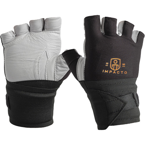 Anti-Vibration Gloves- Right, Size Small, Grain Leather Palm NTL Industrial