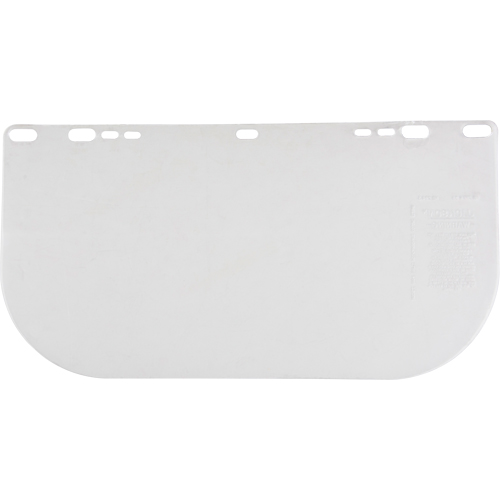 Visi&egrave;re plate transparente F20, Polycarbonate, Teinte Transparent NTL Industrial