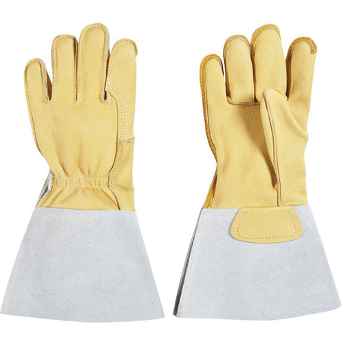 Gants de soudage, Cuir fleur de vache, Taille Petit NTL Industrial