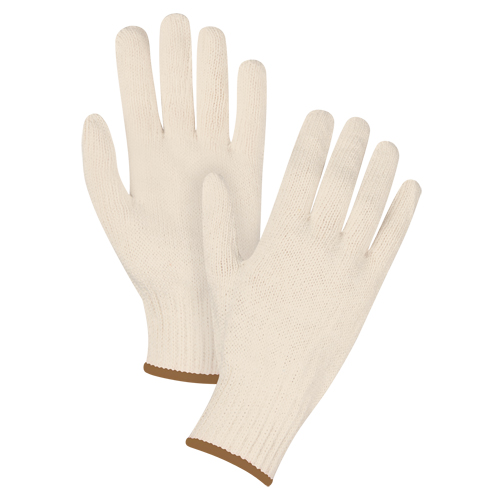 Heavyweight String Knit Gloves, Poly/Cotton, 7 Gauge, Large NTL Industrial