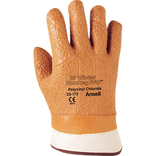 Gants d'hiver Monkey Grip 23-173, 10/T-Grand, R&ecirc;vetement PVC, Enveloppe en Mousse NTL Industrial