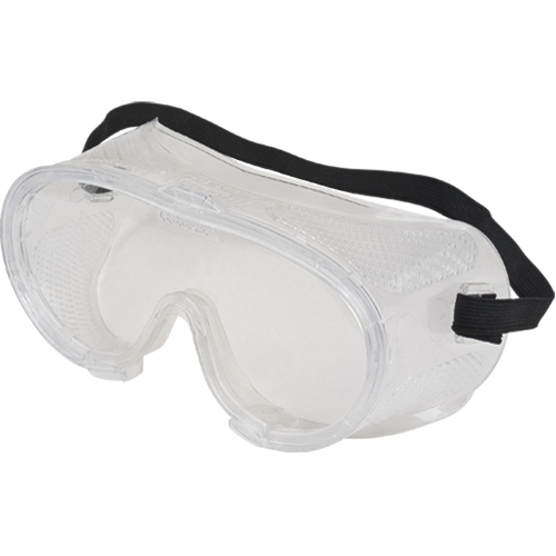 Z300 Safety Goggles, Clear Lens, Anti-Scratch, Direct Vent NTL Industrial